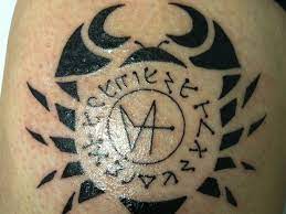 Beautiful cancer tattoo design in the form of flower. Cancer Tattoos 35 Phenomenal Zodiac Symbol Designs Design Press