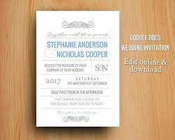 Diy Google Docs Printable Modern Wedding Invitation By Gtemplates Party Invite Template Invitation Template Birthday Invitation Templates