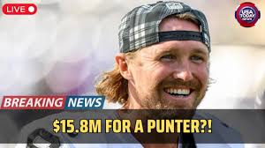 AJ Cole Becomes NFL’s Highest-Paid Punter with Record $15.8M Deal! 💰 । USA  TODAY NEWS