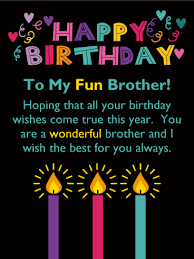 Maybe you would like to learn more about one of these? Birthday Wishes For Brother Birthday Wishes And Messages By Davia
