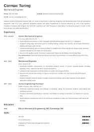 engineering resume sampleexamples and