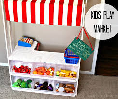 Diy Kids Play Market Taylormade Diy Kids Furniture Kids Grocery Store Kids Market