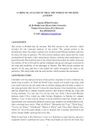 Find & download free graphic resources for heal the world. Pdf A Critical Analysis Of Heal The World Agunia Billion Promise Academia Edu