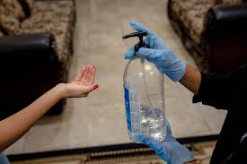 Bottles are clear with a blue cap and have a label methanol has many industrial uses as a solvent. C D C Warns Against Drinking Hand Sanitizer The New York Times