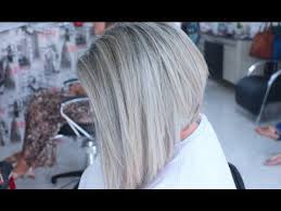ميلونج اندريا اشقر ذهبي للعرايس وللمبدئات في مجال حلاقه يهبل Youtube Hair Techniques Blending Gray Hair Grey Hair Color