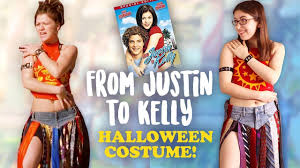 Diy From Justin To Kelly Movie Halloween Costume Funny Obscure Reference Costume Ideas Kelly Clarkson American Idol Halloween Costumes Cool Outfits Costumes