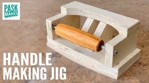 Handle Making Jig How To Make Tool Handles Youtube Jig Woodworking Wood Tools