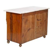 Max studio home sideboard solid acacia wood carara marble and iron legs 63w. Antique Italian Biedermeier Cabinet With Carrara Marble Top For Sale At Pamono