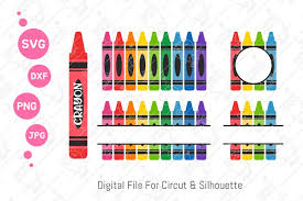 Download Crayon Svg Crayon Monogram Svg Svg Dxf Png File 1296063 Cut Files Design Bundles