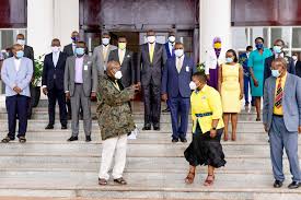 Yoweri museveni is the current president of uganda. Cec Museveni The Living God Nrm Candidates Fell Over To Appease