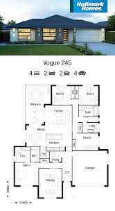 The Vogue 245 Is A Family Friendly Home That Is Very Liveable Featuring Two Large Living Area Beautiful House Plans Home Design Floor Plans House Plan Gallery