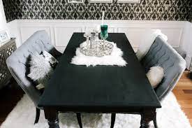 Staining a wooden table will give a refined look, worth of any dining room in industrial or vintage style. Diy Dining Table Makeovers Before Afters The Budget Decorator