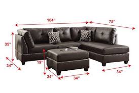 Bissell Pet Hair Eraser Handheld Vacuum Corded 33a1 Manual Poundex F6973 Bobkona Viola Faux Leather Left Or Right Hand Chaise Sectional Set With Ottoman Pack Sectional Small Apartment House Small Apartment Decorating