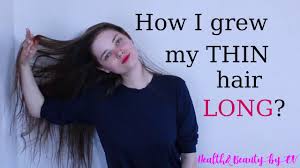 Don't let anyone tell you otherwise. How I Grew My Thin Hair Long Health Beauty By Ov Youtube