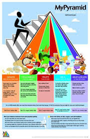 Great P E Poster Nutrition Pyramid Healthy Diet Tips