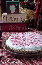 This chocolate christmas cake, italian panforte, is an easy holiday dessert. No Bake Sugar Free Low Carb Peppermint Cheesecake Pie