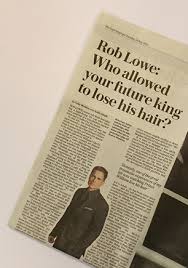 We provide easy how to style tips as well as letting you know which hairstyles will match your face shape, hair texture and hair density. Rob Lowe On Hair Loss Treatment And Prince William S Balding