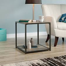 Mainstays Metro Side Table Multiple Finishes Walmart Com In 2020 Side Table Living Table Grey Oak