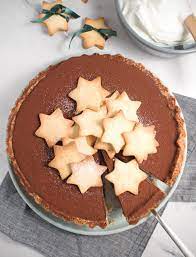 What desserts are easy to bake? Amazing Refined Sugar Free Christmas Chocolate Cake Fifthfloor Kitchen Desserts Christmas Chocolate Dessert Recipes
