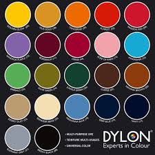 Farbkarte Dylon Universal Color 9gr Textilfarbe Stoff