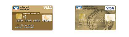 Zugriff auf die kontostände und überweisungen von allen in. Volksbank Kraichgau Eg Goldcard Volksbank Kraichgau Eg