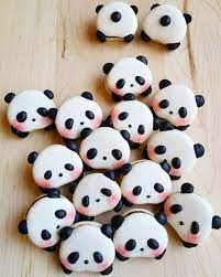 panda macarons are a thing and they re too cute to eat cute baking cute desserts macarons