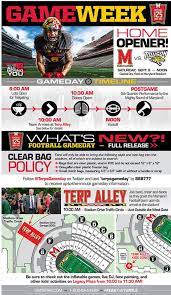 Maryland Football Gameday College Athletics Gameday Football