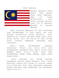 Kami semua bersatu perpaduan ketaatan amalan murni rakyat malaysia jalur gemilang. Petikan Teks