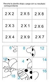 Tabla Del 2 Materiales Didacticos Didactico Educacion