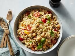 This recipe is one of those 5 ingredients or less kind and comes together quickly. Gina S Orzo Salad Recipe Food Network