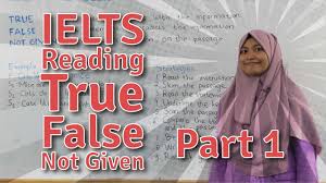 Maybe you would like to learn more about one of these? Belajar Bahasa Inggris Ielts Reading True False Not Given Part 1 Youtube