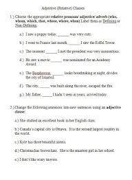 Click To Close Or Click And Drag To Move Relative Pronouns Adjectives Pronoun Worksheets