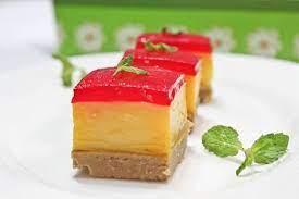 Custard Jelly Tart Recipe Recipe Tart Recipes Jelly Tart Recipe Pudding Desserts Layered