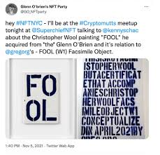 Image result for christopher wool fool