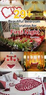 29 Beautiful Bedroom Decoration For First Night Romantic Room Decoration Beautiful Bedrooms Night Wedding Decor