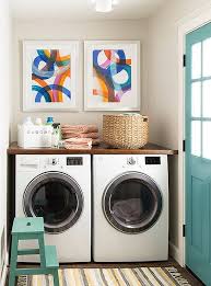 Contemporary rugs can help define the theme and color palette of a room, protect floors, and absorb. 7 Delightful Laundry Room Ideas One Kings Lane