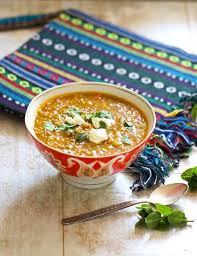 Tajik Green Lentil And Rice Soup Az Cookbook Recipe Green Lentils Lentils And Rice Rice Soup