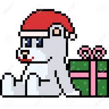 Ours polaire, arts plastiques from www.mieuxenseigner.eu. Vecteur Pixel Art Noel Ours Isole Clip Art Libres De Droits Vecteurs Et Illustration Image 89120593
