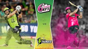 Coming on the back of an unbeaten 98 against the scorchers, vince again blitzed the scorchers' so successful have the sixers and the scorchers been that only three bbl finals have come and gone. Sydney Thunder Vs Sydney Sixers Bbl T20 Match Prediction