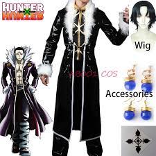 Hunter X Hunter Cosplay Chrollo Lucilfer Kulolo lushilufelu Cosplay Costume  | eBay