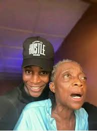 Just took a photo wit my grandma CUSTER HUSTLE C0 HARD