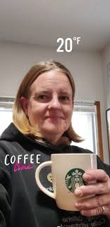 Cozying up with coffee and treats