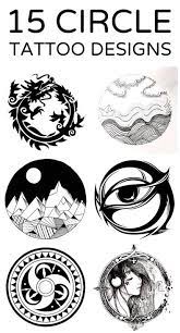 Circle tattoos have become quite predominant in the tattoo world and apart from the stunning outlook; 17 Circle Tattoo Designs Circle Tattoo Design Circle Tattoo Circle Tattoos
