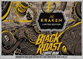 Kraken is a dark caribbean rum made with a secret blend of 13 spices. The Kraken Black Roast Coffee Rum Limited Edition On Behance
