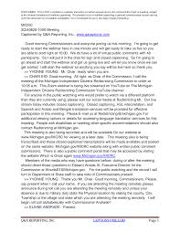 MICRC Meeting transcript 6-26-2024