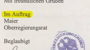 .für jemand anderen unterschreiben dann leisten sie ihre unterschrift im auftrag und kennzeichnen dies durch ein i a vor ihrer unterschrift. Die Unterschrift 1 3 Ag Mensch In Wurttemberg