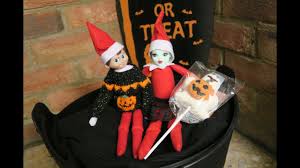 Watch out for that sugar or sweet tooth. Monster Elf On The Shelf Arrives For Halloween Youtube