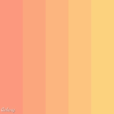 Peach Pallete Peach Color Palettes Orange Color Palettes