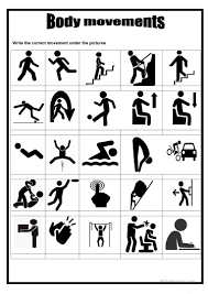 We did not find results for: Picture Dictionary Body Movements English Esl Worksheets For Distance Learning And Physical Classrooms