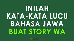 Kata kata lucu romantis, bikin ngakak, bahasa jawa pokonya paling terbaru deh, ayo buktikan sekarang. Kata Kata Lucu Bahasa Jawa Buat Story Wa Youtube Canary Lucu Gambar Lucu Kata Kata